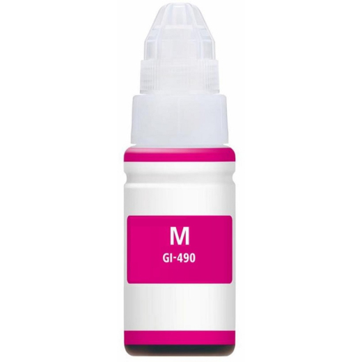 Canon GI-490 Magenta bl�krefill 70ml kompatibel