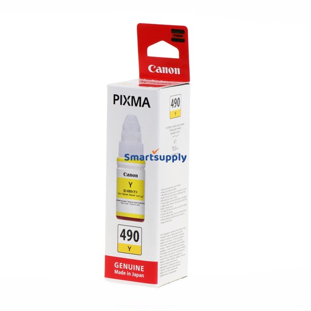 Canon GI-490 Gul bl�krefill 70ml original
