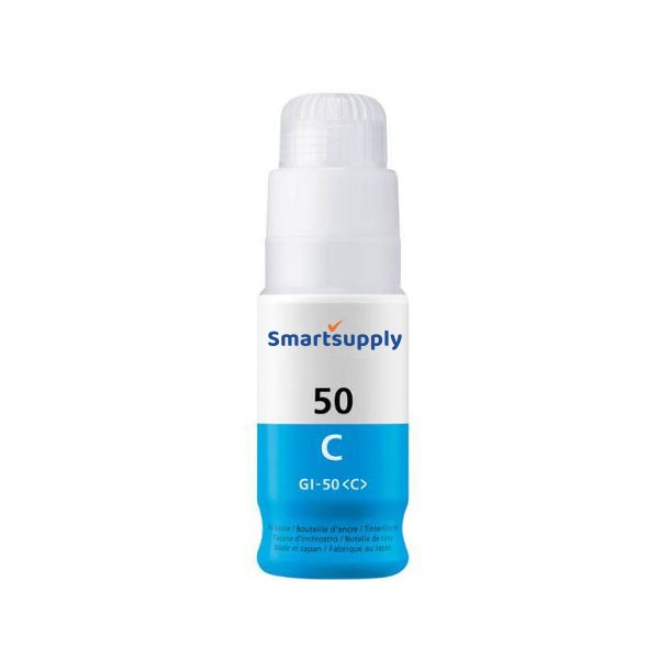 Canon GI-50 Cyan bl�krefill 70ml kompatibel