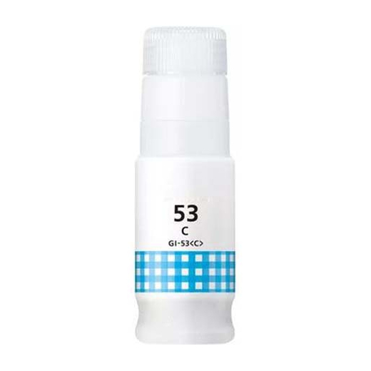 Canon GI-53C Cyan bl�krefill 60ml kompatibel