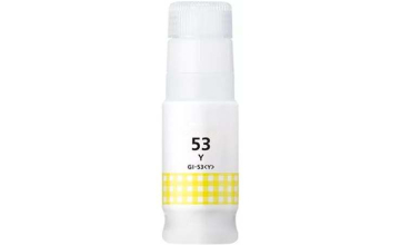 Canon GI-53Y Gul bl�krefill 60ml kompatibel