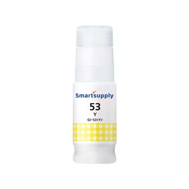 Canon GI-53Y Gul blkrefill 60ml kompatibel