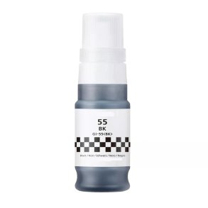Canon GI-55BK Sort blkrefill 70ml kompatibel