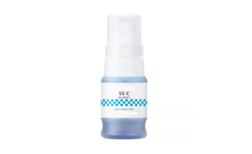 Canon GI-55C Cyan bl�krefill 40ml kompatibel