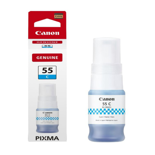 Canon GI-55C Cyan bl�krefill 40ml original