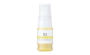 Canon GI-55Y Gul bl�krefill 40ml kompatibel