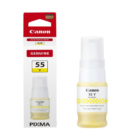 Canon GI-55Y Gul bl�krefill 40ml original