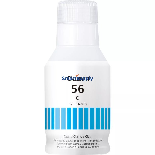 Canon GI-56C Cyan blkflaske refill 135ml original