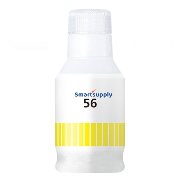 Canon GI-56Y Gul blkflaske refill 135ml kompatibel