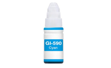 Canon GI-590 Cyan bl�krefill 70ml kompatibel