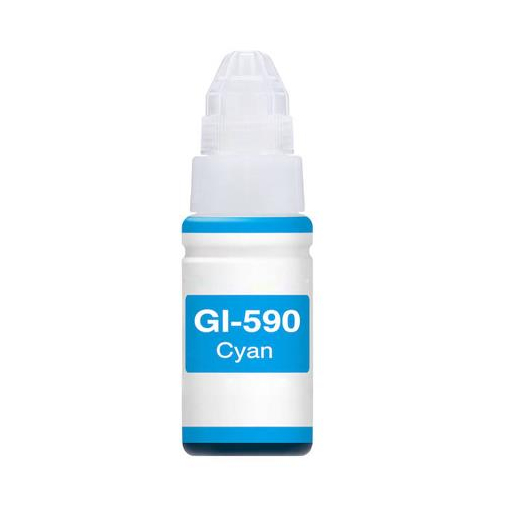 Canon GI-590 Cyan bl�krefill 70ml kompatibel