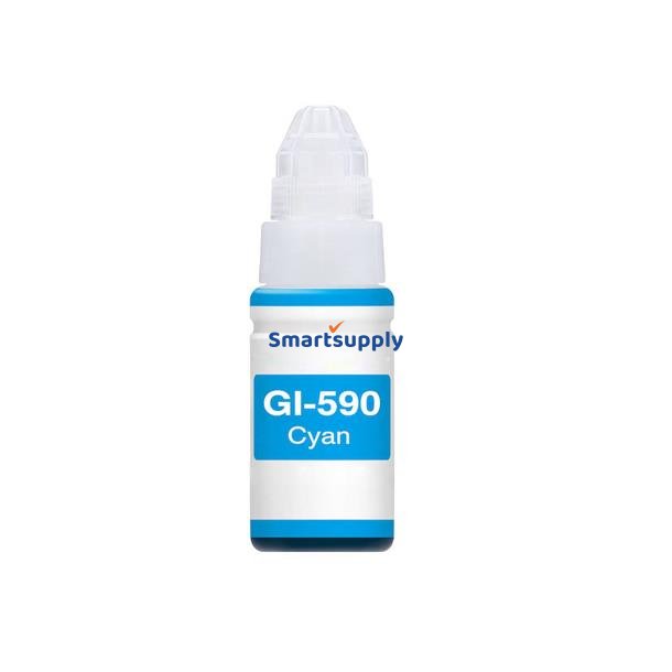 Canon GI-590 Cyan bl�krefill 70ml kompatibel