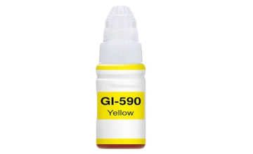 Canon GI-590 Gul bl�krefill 70ml kompatibel
