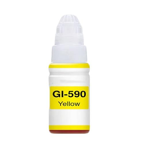 Canon GI-590 Gul bl�krefill 70ml kompatibel