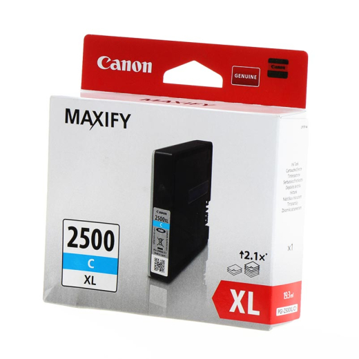 Canon PGI-2500 XL Cyan bl�kpatron 19,3ml original