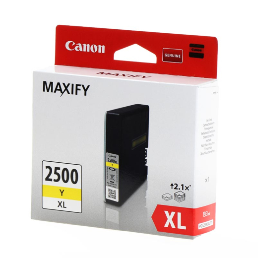 Canon PGI-2500 XL Gul bl�kpatron 19,3ml original