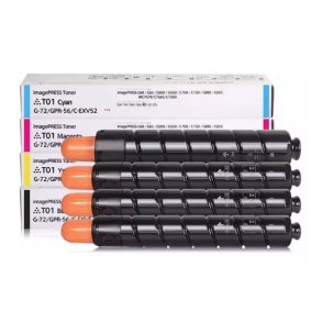 Canon T01 BCMY toner 4 stk 174.500 sider kompatibel rabatpakke