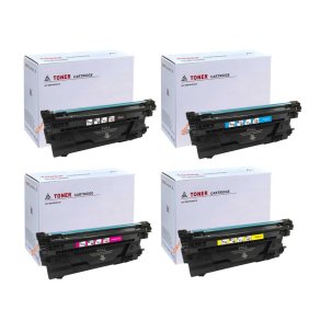 Canon T04 BCMY toner 4 stk 115.500 sider kompatibel rabatpakke