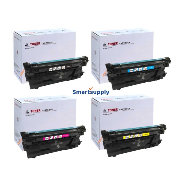 Canon T04 BCMY toner 4 stk 115.500 sider kompatibel rabatpakke