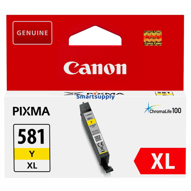 Canon CLI-581 XL Gul bl�kpatron 8,3ml original