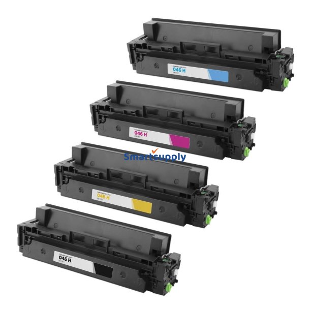 Rabat Canon 046H BCMY 4 stk toner 21.500s kompatibel