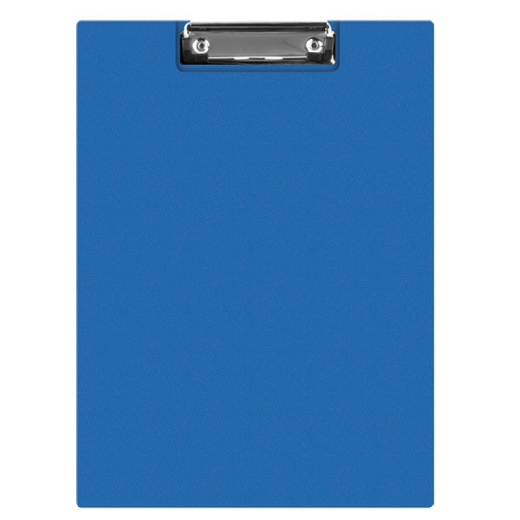 Clipboard A4 bl� - 12 stk
