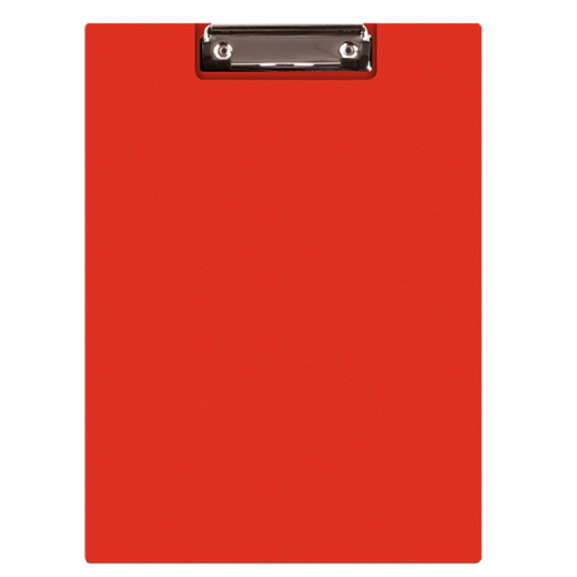Clipboard A4 r�d - 12 stk