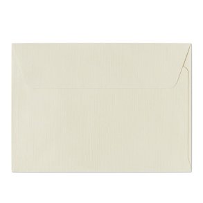 Cream canvas teksturerede kuverter 10 stk. 114mm x 162mm