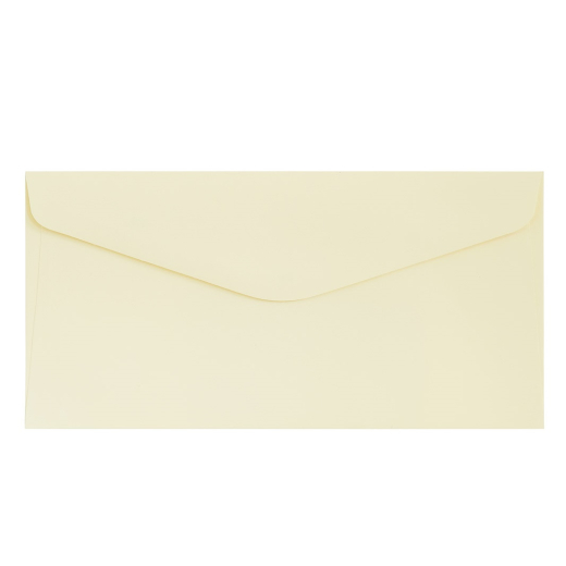 Creme kuverter 10 stk. 110mm x 220mm (DL)