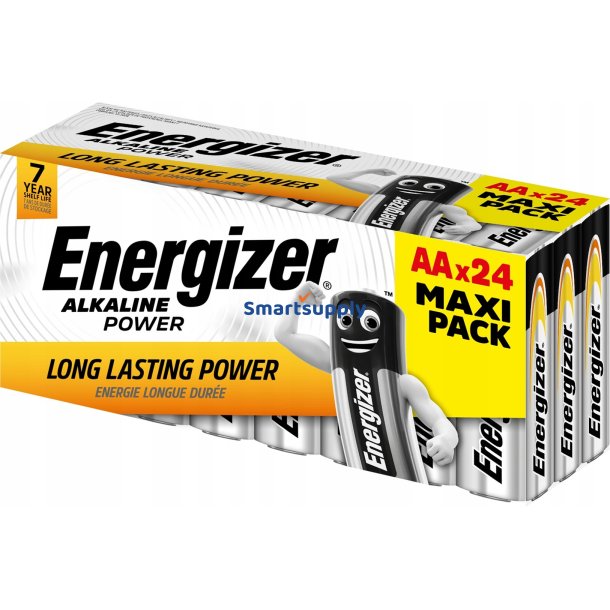Energizer Batterier Ap Aa Lr6 24 Stk Nyhed