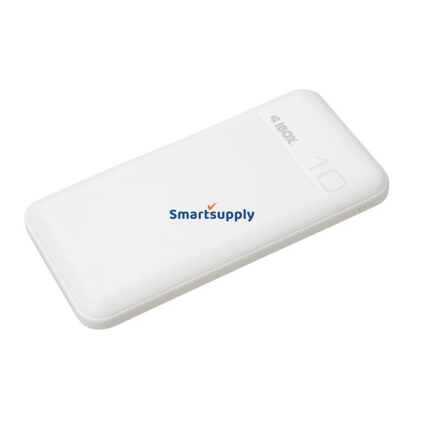 Ibox Ipb10 Powerbank Lithium-Ion (Li-Ion) 10000 mAh Hvid