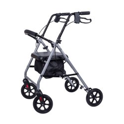 Aluminiumsstativ med fire hjul