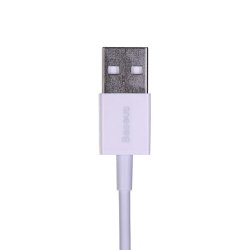Baseus CALYS-A02 kabel til mobiltelefon Hvid 1 m USB A Lightning