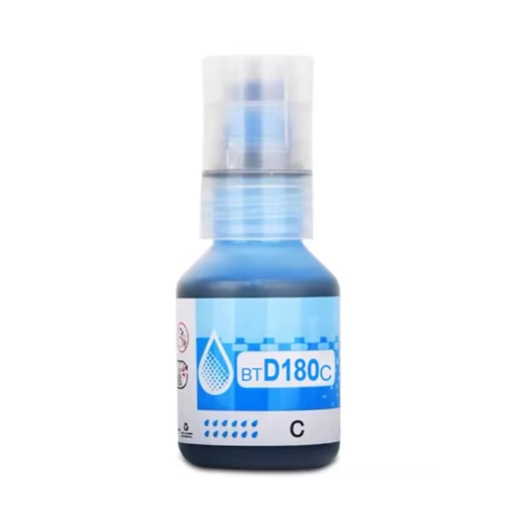 Brother BTD180C cyan bl�kflaske 5.000 sider kompatibel