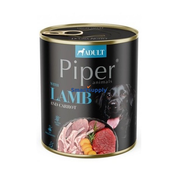 Dolina Noteci Piperlam Med Gulerod - Vdfoder Til Hunde - 800 G