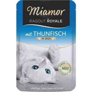 MIAMOR Ragout Royale Tuna in jelly - vd kattefoder - 100g