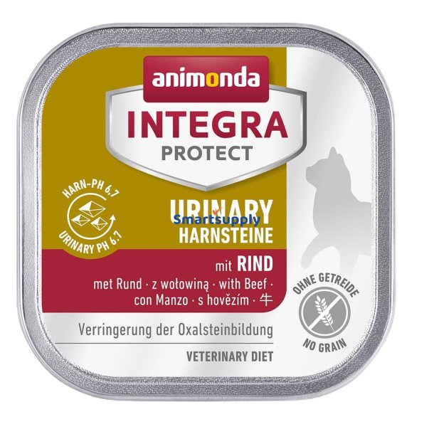 ANIMONDA Integra Protect Urinary Harnsteine Beef - vd kattefoder - 100g