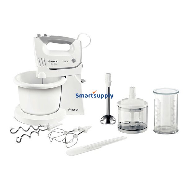 Bosch MFQ36490 rremaskine og mikser Bordmixer 450 W Hvid