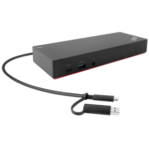 Lenovo 40AF0135EU dockingstation Ledningsfrt Sort