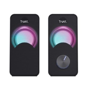 Trust Arys - RGB LED-belyst 2.0 hjttalerst (sort)