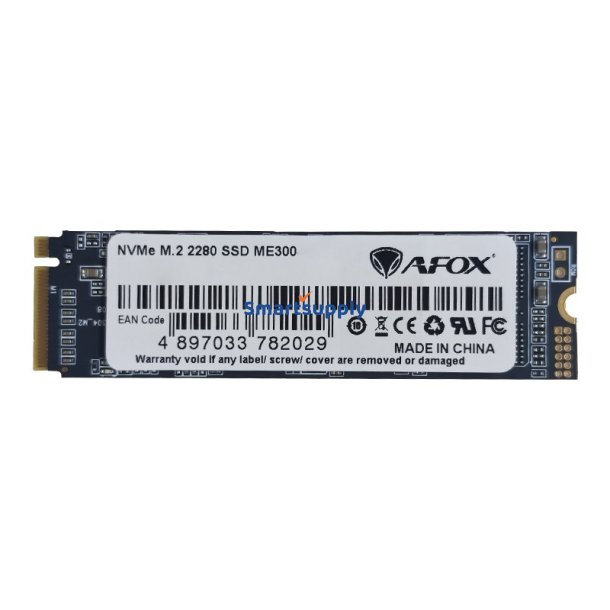 Afox Me300-256Gn Internt Solid State-Drev M.2 256Gb PCI Express 3.0 3D Nand NVME