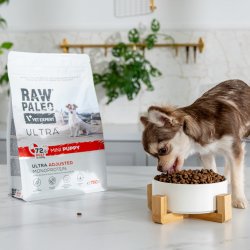 RAW PALEO Ultra Mini Puppy Beef - trfoder til hvalpe af sm racer - 750 g