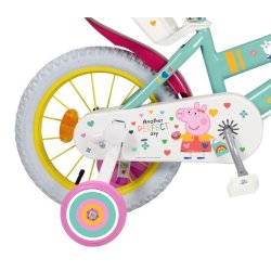 Brnecykel 14" Peppa Pig grn 1498 TOIMSA