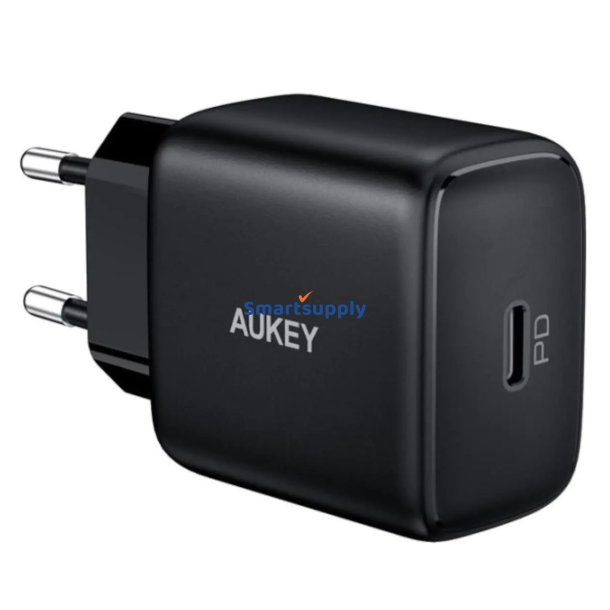 Aukey Netoplader Usb-C Strmlevering 20W