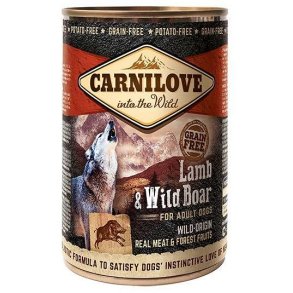 CARNILOVE Into the Wild Lamb&Wild Boar  - Vdt hundefoder - 400 g