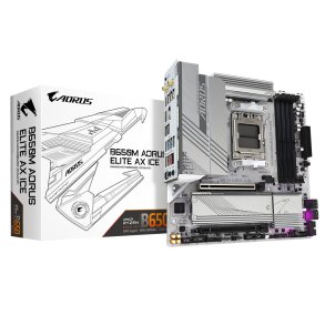 GIGABYTE B650M AORUS ELITE AX ICE bundkort AMD B650 Sokkel AM5 micro ATX