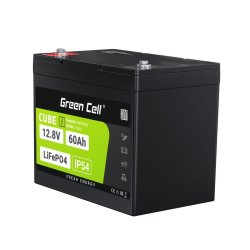 Green Cell LFPGC12V60AH UPS batteri Lithium jern fosfat (LiFePO4) 12,8 V 60 At