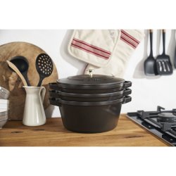 Staub La Cocotte 4,2 L Rund Stbejern Grydefad