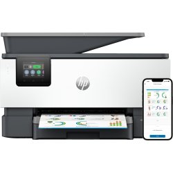 Hp Officejet Pro 9120B Trdls Alt-I-En Farveprinter, Tosidet Udskrivning, Kopimaskine, Scanner