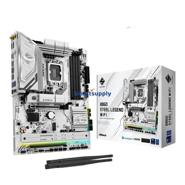 Asrock B860 Steel Legend WiFi Intel B860 LGA 1851 (Socket V1) ATX